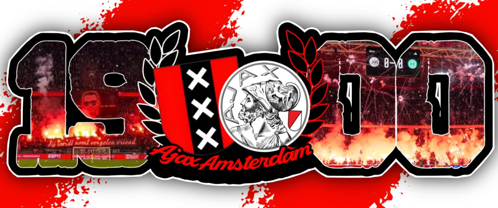 Ajax sticker — 1900 Ajax Amsterdam